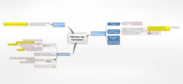 Schema Pflichten des Vermieters