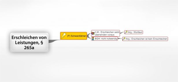 Schema Erschleichen von Leistungen, § 265a StGB